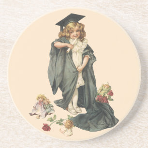 Vintage Graduation, Congratulations Graduates! Coaster