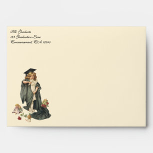 Vintage Graduation, Congratulations Graduates! Envelope