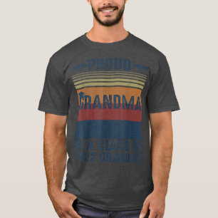 Vintage Graduation Proud Grandma Of A Class Of 202 T-Shirt