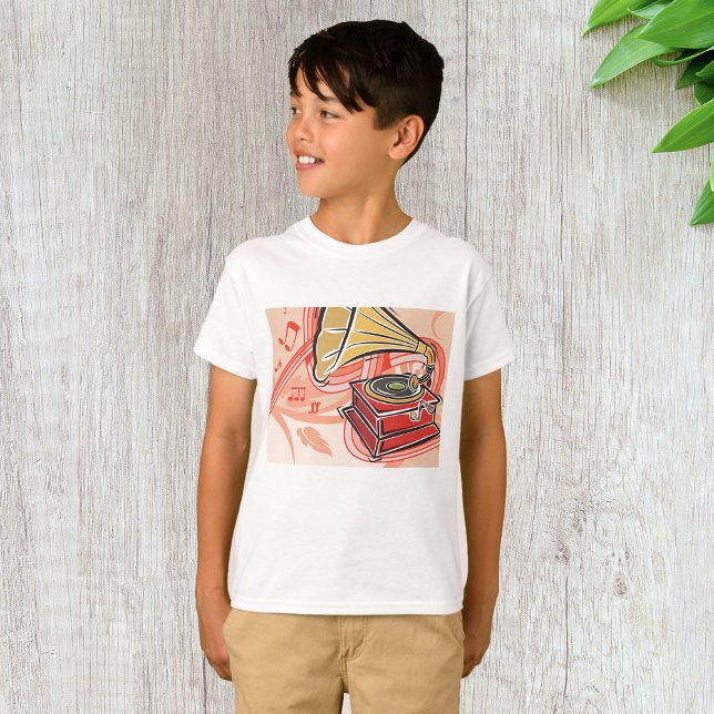 Vintage Gramophone T-Shirt (Creator Uploaded)