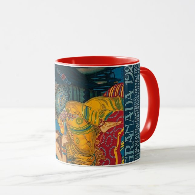 Vintage Granada Festival 1921 Mug (Front Right)