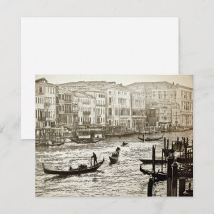 VINTAGE GRAND CANAL Invitation