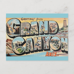 Vintage Grand Canyon Greeting Postcard