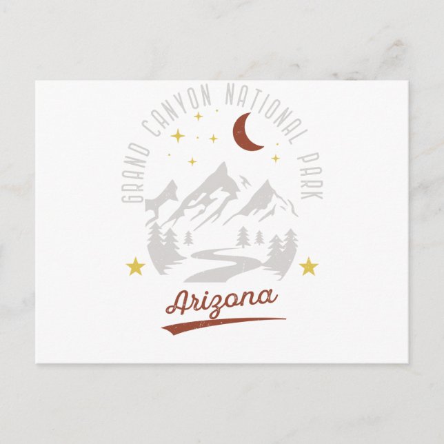 Vintage Grand Canyon National Park Arizona Postcard (Front)