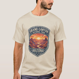 Vintage Grand Canyon National Park Arizona Travel T-Shirt