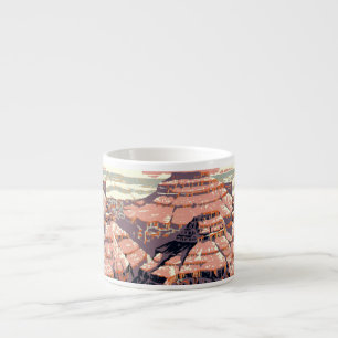 Vintage Grand Canyon National Park WPA Poster Art  Espresso Cup