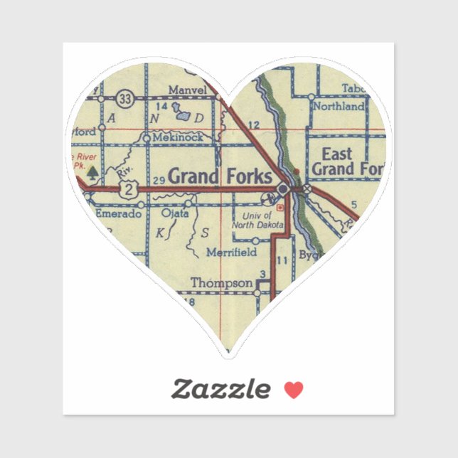 Vintage Grand Forks ND (Sheet)