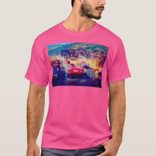 Vintage Grand Prix Auto Racing Print T-Shirt
