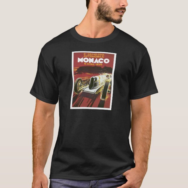 Vintage Grand Prix Monaco T-Shirt (Front)