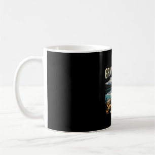 Vintage grand tetons jenny lake national park coffee mug