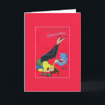 Vintage Granddaughter Birthday Greeting Card<br><div class="desc">Retro / Vintage Birthday greeting card.  Lovely teen girl with her record player and records!  Have a Terrific Birthday Granddaughter!</div>