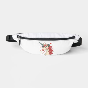 Vintage Grandmacorn Unicorn Floral Birthday Grandm Bum Bags