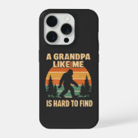 Vintage Grandpa Bigfoot Retro Sasquatch Funny