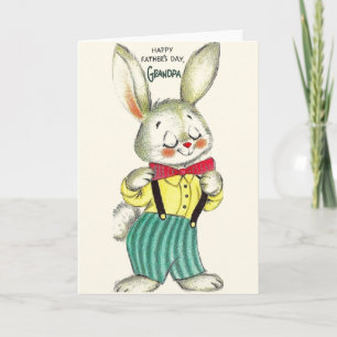 Vintage Grandpa Father's Day Greeting Card