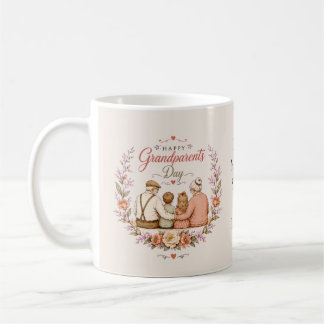 Vintage Grandparents Day Coffee Mug