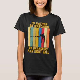 Vintage Grandparents Rather Watch Grandkids Eight T-Shirt