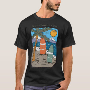 Vintage Granola Boy Aesthetic Granola Girl Summer T-Shirt