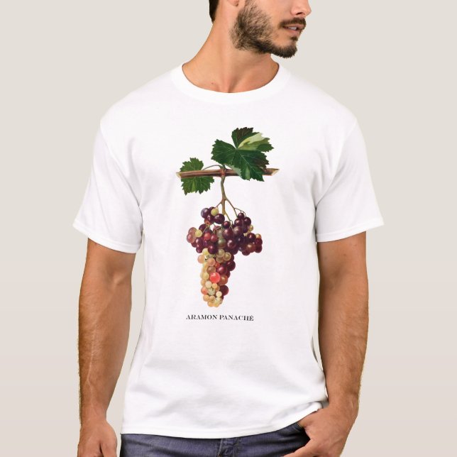 Vintage grape men's t-shirt (Front)
