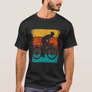 Vintage Graphic Road Bike Cyclist Cycling Sport Ro T-Shirt
