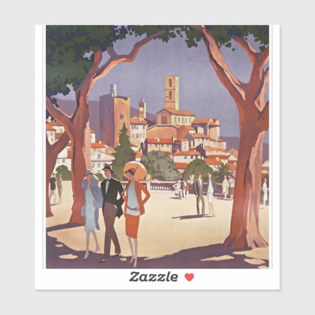 Vintage Grasse Summer Art (Sheet)