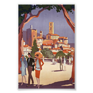 Vintage Grasse Summer Art Photo Print