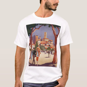 Vintage Grasse Summer Art T-Shirt