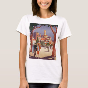 Vintage Grasse Summer Art T-Shirt
