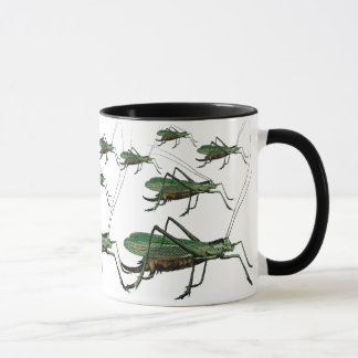 Vintage Grasshoppers, Katydids, Bush Crickets Mug