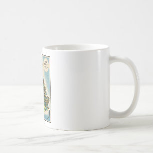 Vintage Great Britain Resources Map Coffee Mug