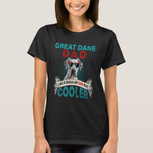 Vintage Great Dane Dad Definition Cooler Cute Dog T-Shirt