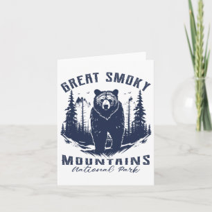 Vintage Great Smoky Mountains National Park Kids H Card