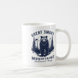 Vintage Great Smoky Mountains National Park Kids H Coffee Mug