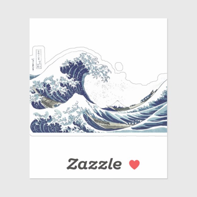 Vintage Great Waves by Hokusai (Sheet)