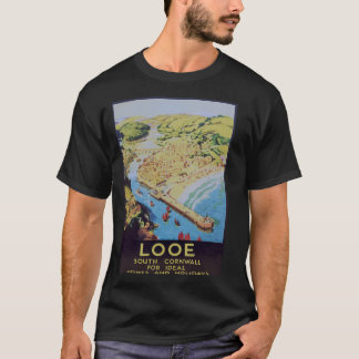 Vintage Great Western Railway travelfor Looe, Corn T-Shirt