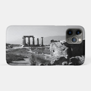 Vintage Greece Ancient Corinth Apollo temple iPhone 11 Pro Case