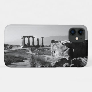 Vintage Greece Ancient Corinth Apollo temple iPhone 11 Case