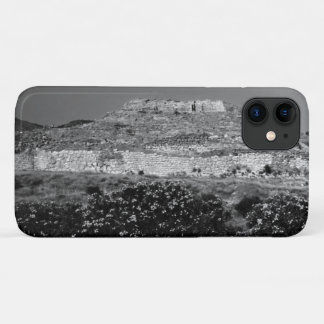 Vintage Greece Athens Mycenae acropolis overview iPhone 11 Case