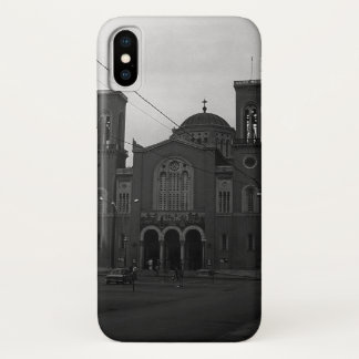 Vintage Greece Athens Panagia Gorgoepikoos Church iPhone X Case