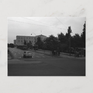 Vintage Greece Delphi Old palace Postcard