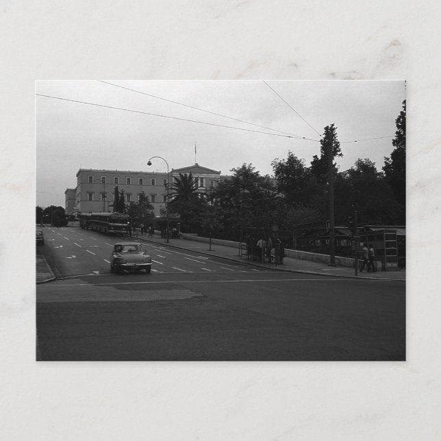 Vintage Greece Delphi Old palace Postcard (Front)