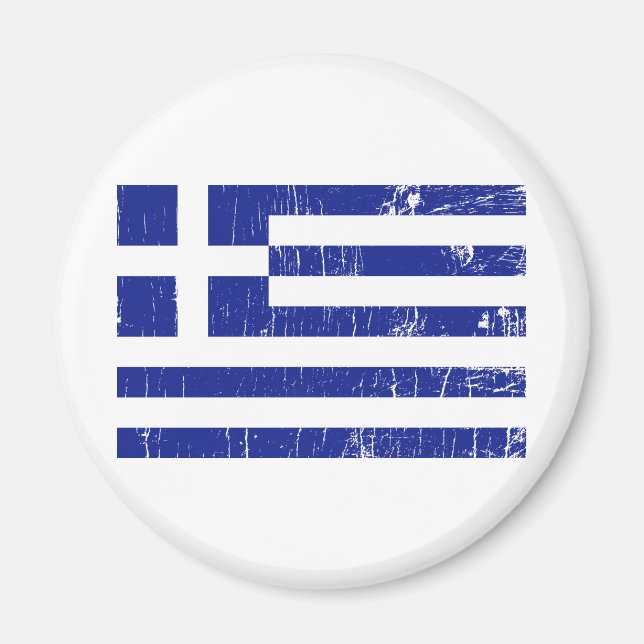 Vintage Greece Magnet (Front)