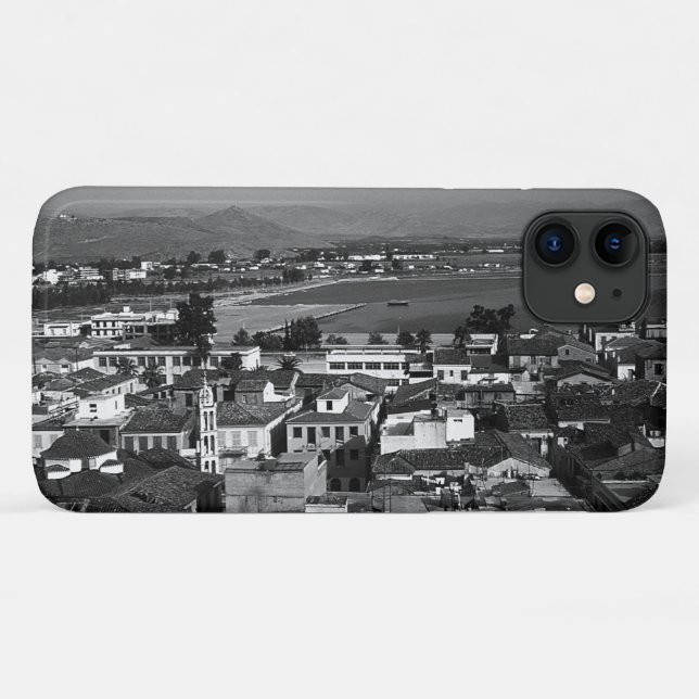 Vintage Greece Nafplion beach Case-Mate iPhone Case (Back (Horizontal))