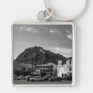 Vintage Greece Nafplion Venetian castle Key Ring