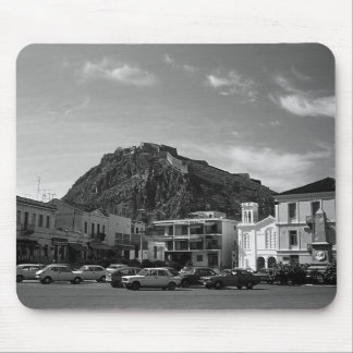 Vintage Greece Nafplion Venetian castle Mouse Mat