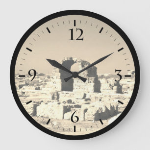 Vintage Greece shops Ancient Corinth Agora Watch Large Clock
