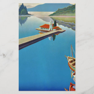 Vintage Greece Travel - Island of Corfu Stationery