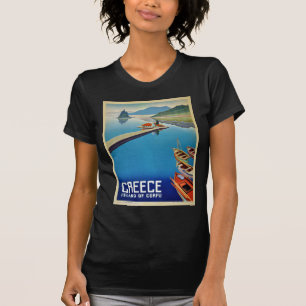 Vintage Greece Travel - Island of Corfu T-Shirt