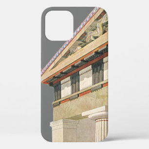 Vintage Greek Architecture, Temple of Athena iPhone 12 Case