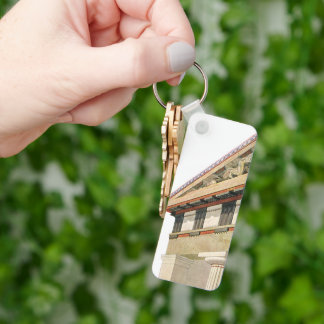 Vintage Greek Architecture, Temple of Athena Key Ring