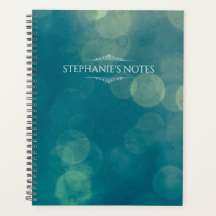 Vintage Green Bokeh 2023 Calendar Planner
